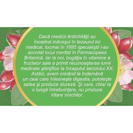 Ceai Macese fructe F 183, 50 g, Fares 618074