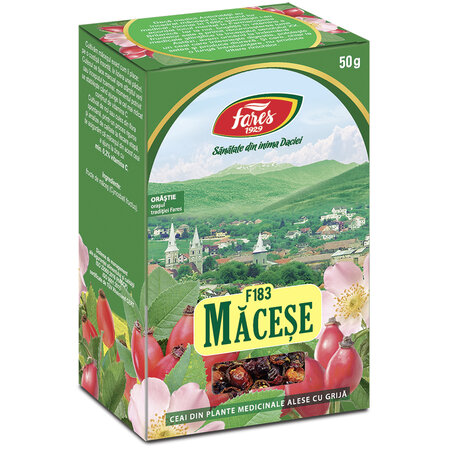 Ceai Macese fructe, F183, 50 g, Fares