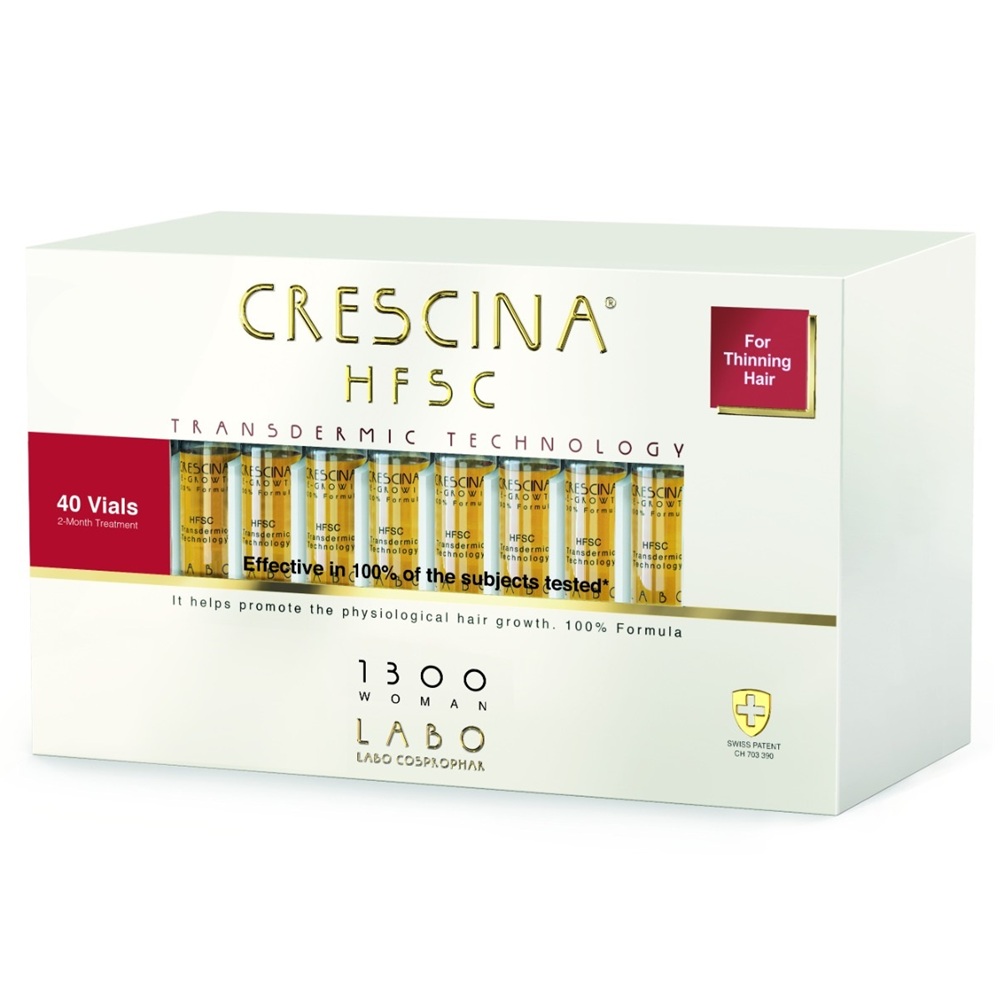 Tratament Crescina Hfsc Transdermic 1300 Woman, 40 fiole, Labo