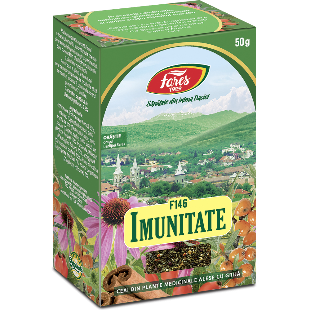 Ceai Imunitate F146, 50 g, Fares