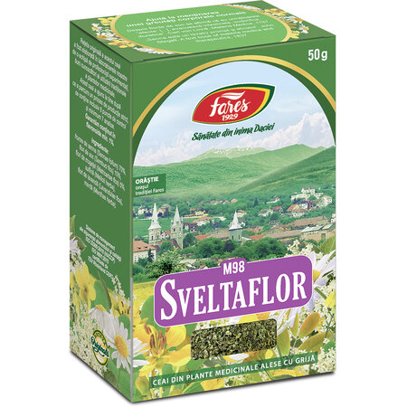 Ceai Sveltaflor, M98, 50 g, Fares
