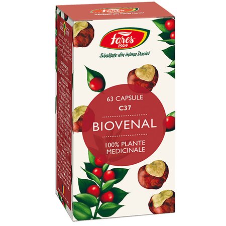 Biovenal, C37, 63 capsule, Fares