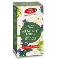 Hepatofit Forte D100, 63 capsule, Fares