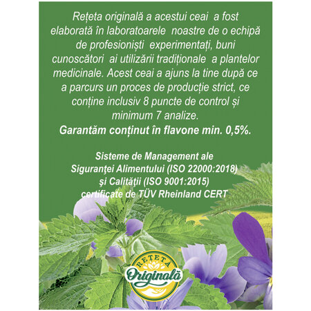 Ceai Detoxifiant, P142, 20 plicuri, Fares 623904