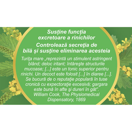 Ceai Turita Mare iarba U 96, 50 g, Fares 618251