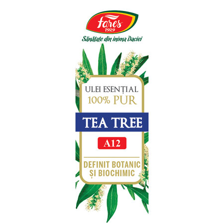 Ulei esential de tea tree A12, 10 ml, Fares 620823