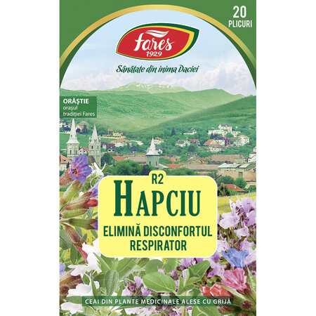 Ceai Hapciu, R2, 20 plicuri, Fares 623658