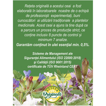 Ceai Hapciu, R2, 20 plicuri, Fares 623660