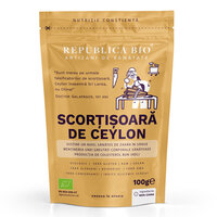 Scortisoara de Ceylon pulbere ecologica, 100 g, Republica Bio
