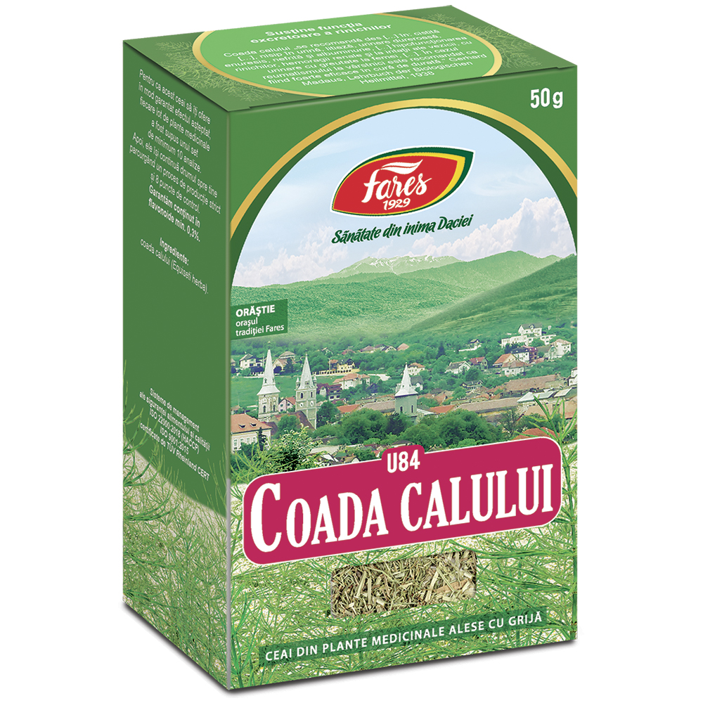 Ceai Coada Calului U84, 50 g, Fares