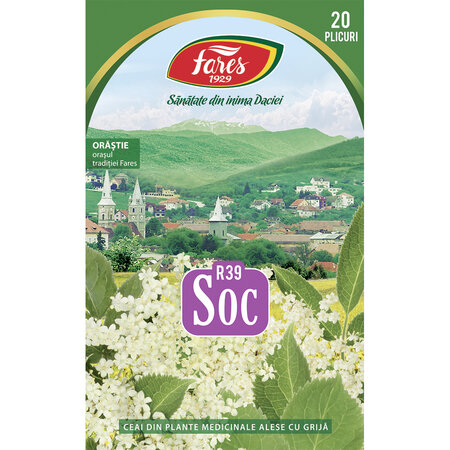 Ceai de Soc R 39, 20 plicuri, Fares 618333