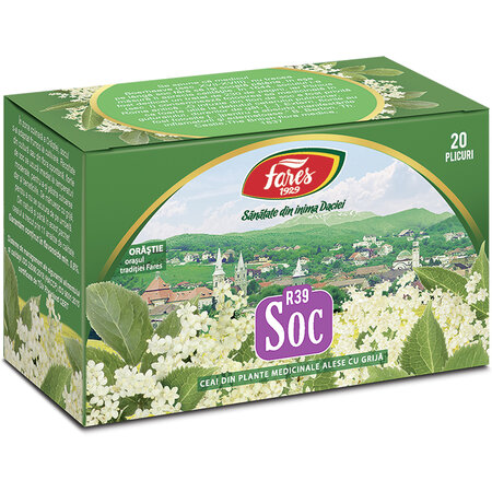 Ceai de Soc R39, 20 plicuri, Fares