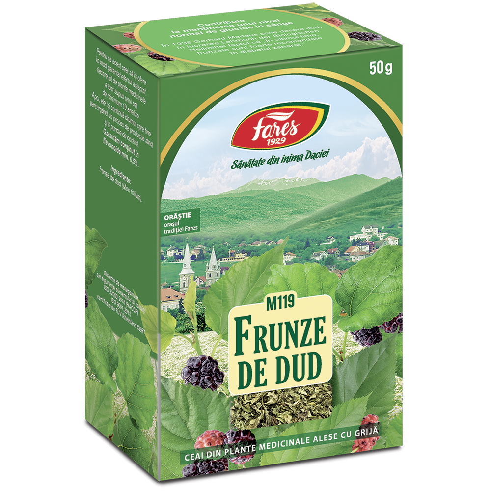 Ceai din frunze de Dud M 119, 50 g, Fares