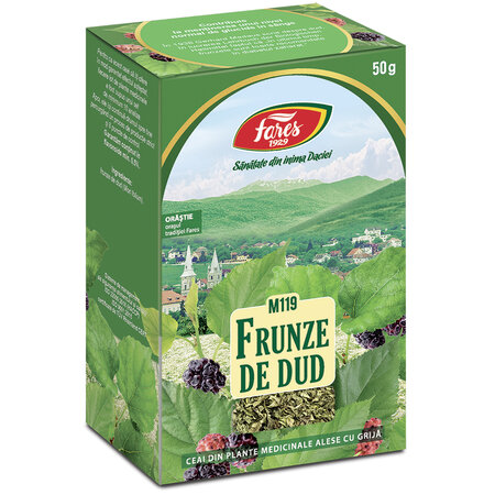 Ceai Dud frunze, M119, 50 g, Fares