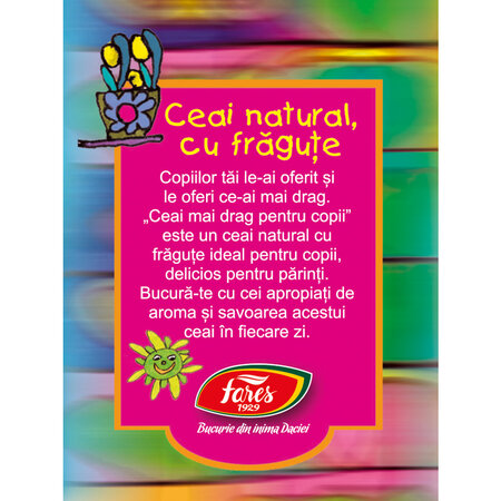 Ceai mai drag pentru copii, 20 plicuri, Fares 702306