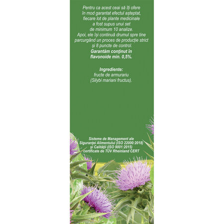 Ceai Armurariu fructe D45, 50 g, Fares 617960