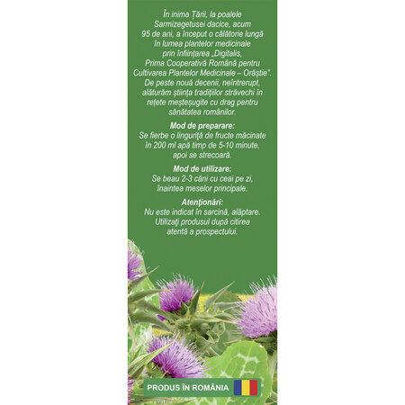 Ceai Armurariu fructe D45, 50 g, Fares 617959