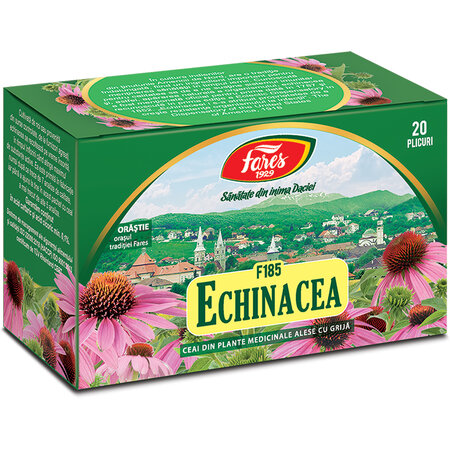 Ceai Echinacea F185, 20 plicuri, Fares