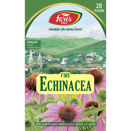 Ceai Echinacea F 185, 20 plicuri, Fares 618344