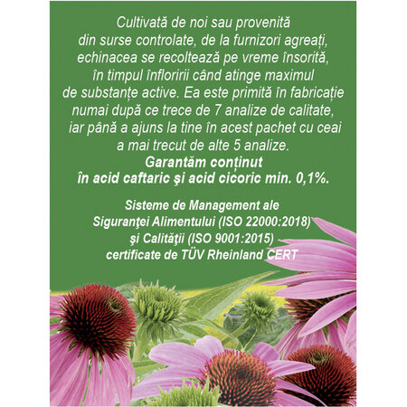 Ceai Echinacea F 185, 20 plicuri, Fares 618346