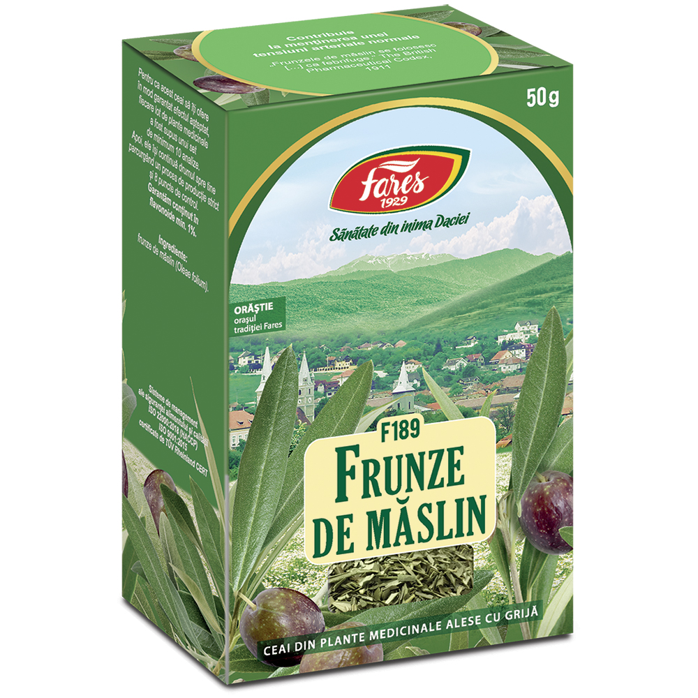 Ceai Frunze de Maslin F 189, 50 g, Fares