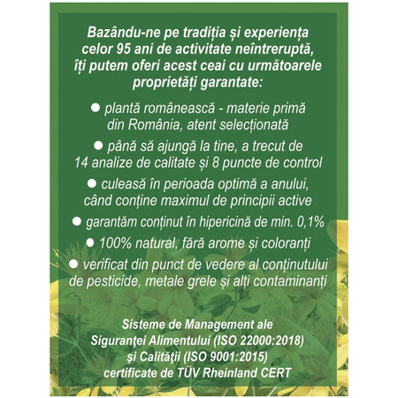 Ceai de Sunatoare N 164, 20 plicuri, Fares 618419