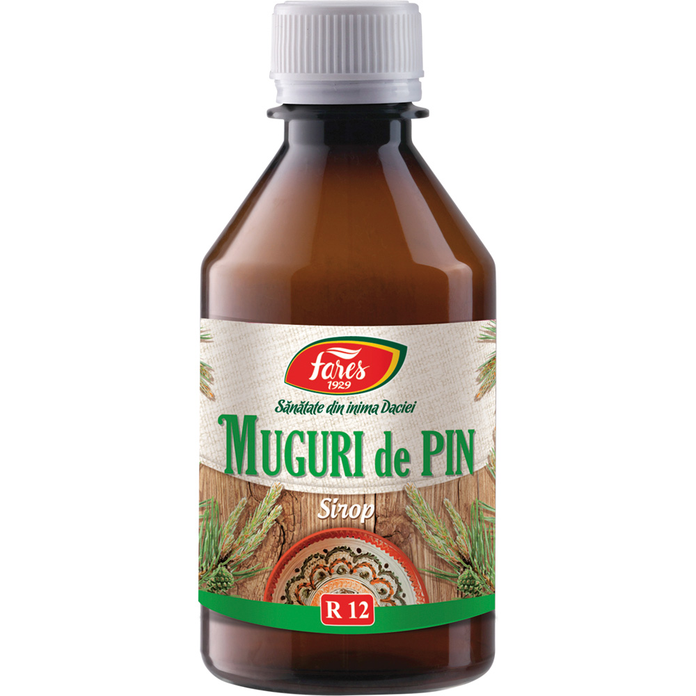 Muguri de Pin sirop, R12,  250 ml, Fares