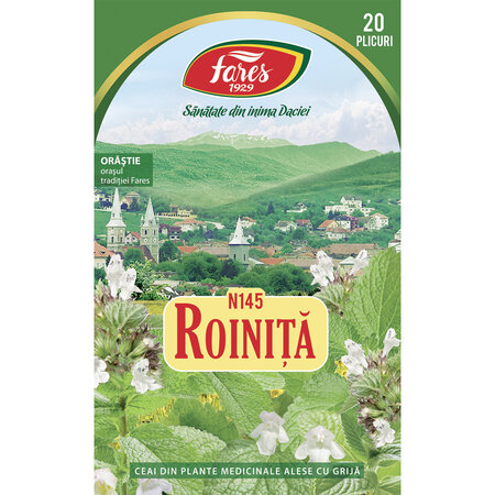 Ceai de Roinita N 145, 20 plicuri, Fares 618375