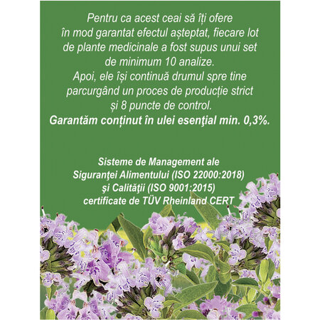 Ceai de cimbrisor R 37, 20 plicuri, Fares 618501