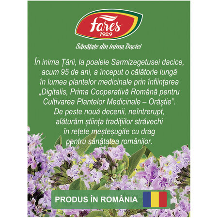 Ceai de cimbrisor R 37, 20 plicuri, Fares 618500