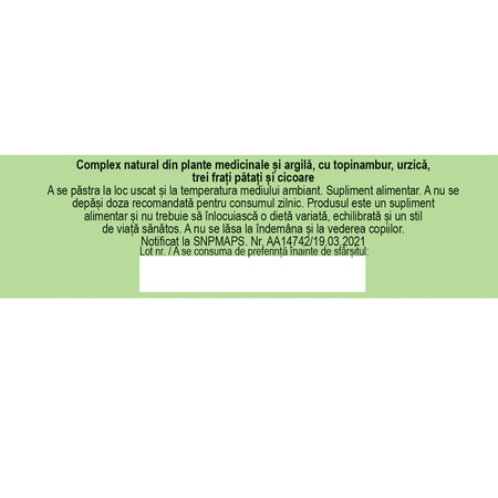 Detoxifierea organismului, M116, 28 plicuri, Fares 621107