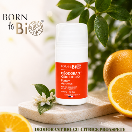 Deodorant Bio Roll On cu Citrice, 50 ml, Born to Bio 724715