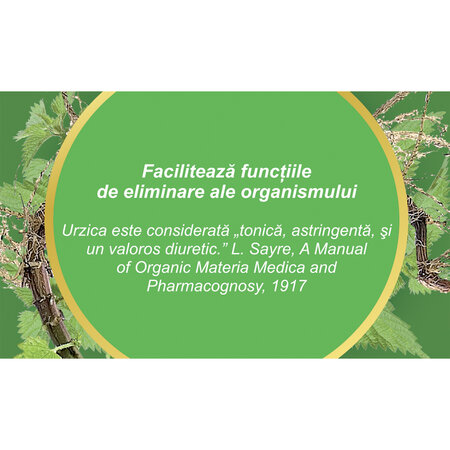 Ceai Radacina de Urzica vie U95, 50 g, Fares 618468