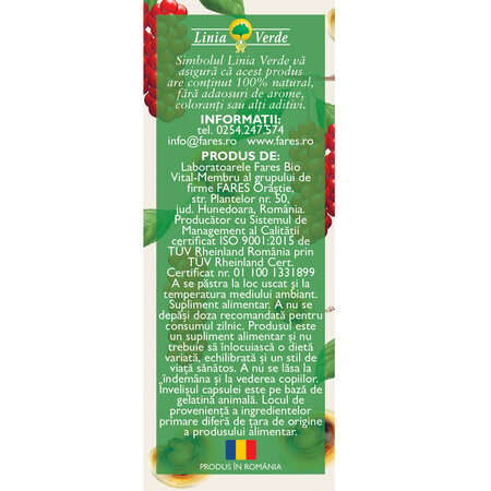 Detoxifiant cu Ganoderma, P127, 60 capsule, Fares 614144