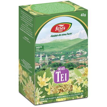 Ceai Tei flori,  N149, 40 g, Fares