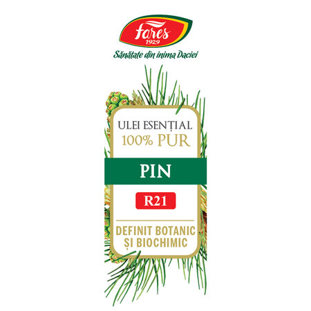 Ulei esential de pin R21, 10 ml, Fares 620810