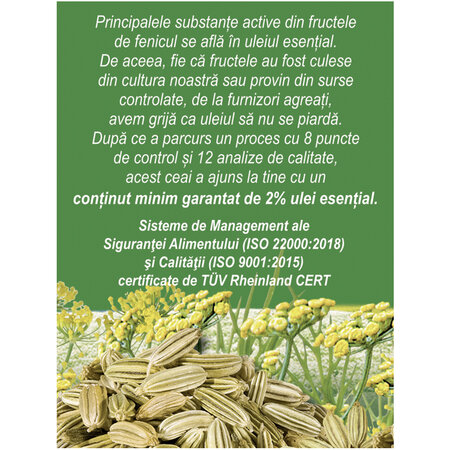 Ceai Fenicul D 159, 20 plicuri, Fares 618482