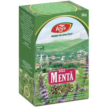Ceai Menta, D122, 50 g, Fares