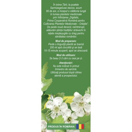 Ceai Paducel frunze si flori C 39, 50 g, Fares 618107
