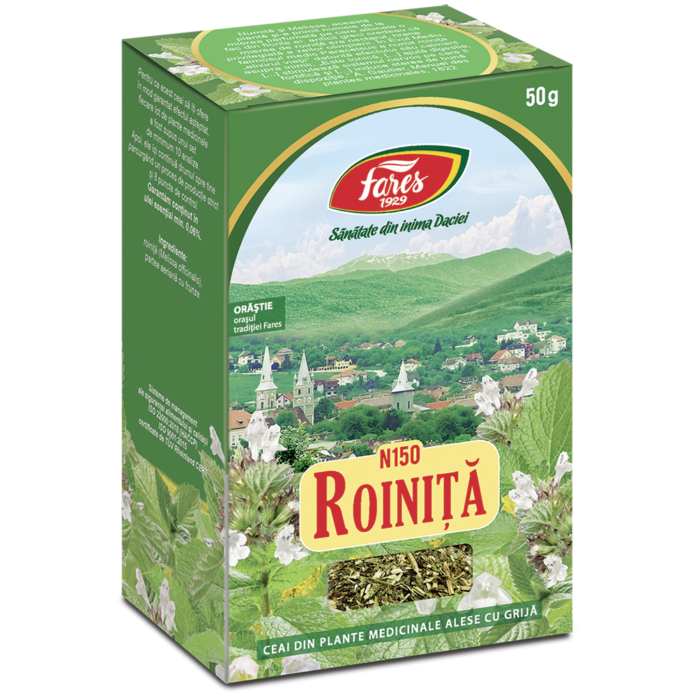 Ceai Roinita iarba N 150, 50 g, Fares