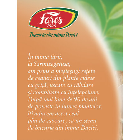 Ceaiurile Lumii 7 plante, 20 plicuri, Fares 623849