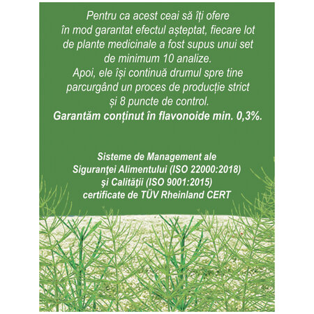 Ceai Coada Calului U 85, 20 plicuri, Fares 618559