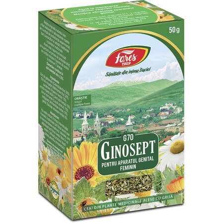 Ceai Ginosept, G70, 50 g, Fares