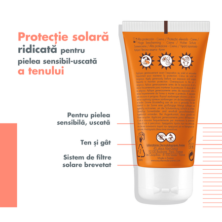Crema pentru protectie solara SPF 30, 50 ml, Avene 645665