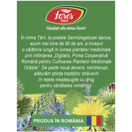 Ceai curatarea sangelui, P126, 20 plicuri, Fares 623791
