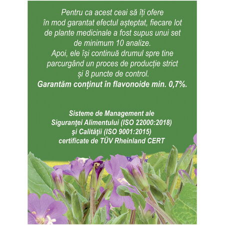 Ceai de Pufulita cu Flori Mici U 89, 20 plicuri, Fares 618528