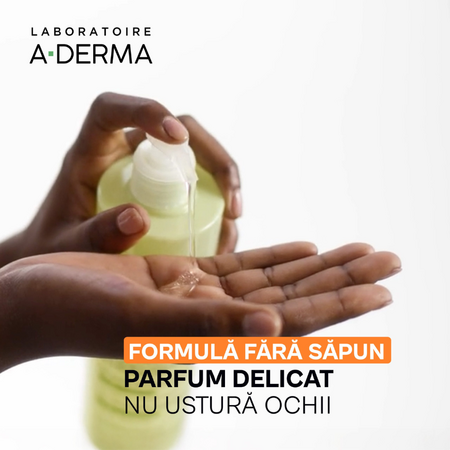 Gel de curatare 2 in 1 pentru piele uscata cu tendinta atopica Exomega Control, 200 ml, A-Derma 743167