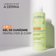 Gel de curatare 2 in 1 pentru piele uscata cu tendinta atopica Exomega Control, 200 ml, A-Derma 743169