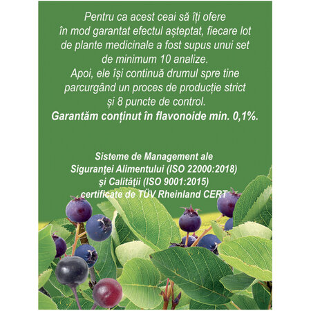 Ceai de crusin D 120, 20 plicuri, Fares 618494