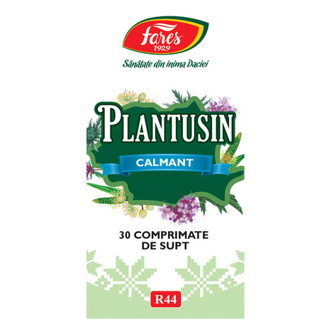 Plantusin, R44, 30 comprimate, Fares 614263